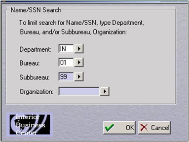 FPPS SSN screen